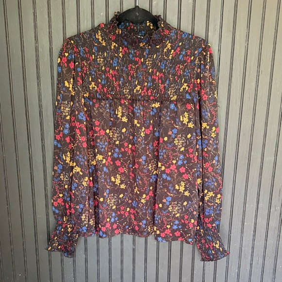 Laundry By Shelli Segal Tops - Laundry By Shelli Segal Floral Blouse - Multicolor